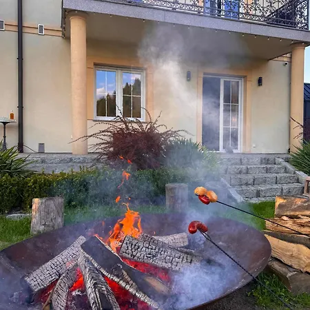 Gorczanskie Papiernia 110m2 Dla 6-8 Osob - Kominek I Wellness 3* Niedźwiedź